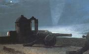 Searchlight on Harbor Entrance (mk43), Winslow Homer